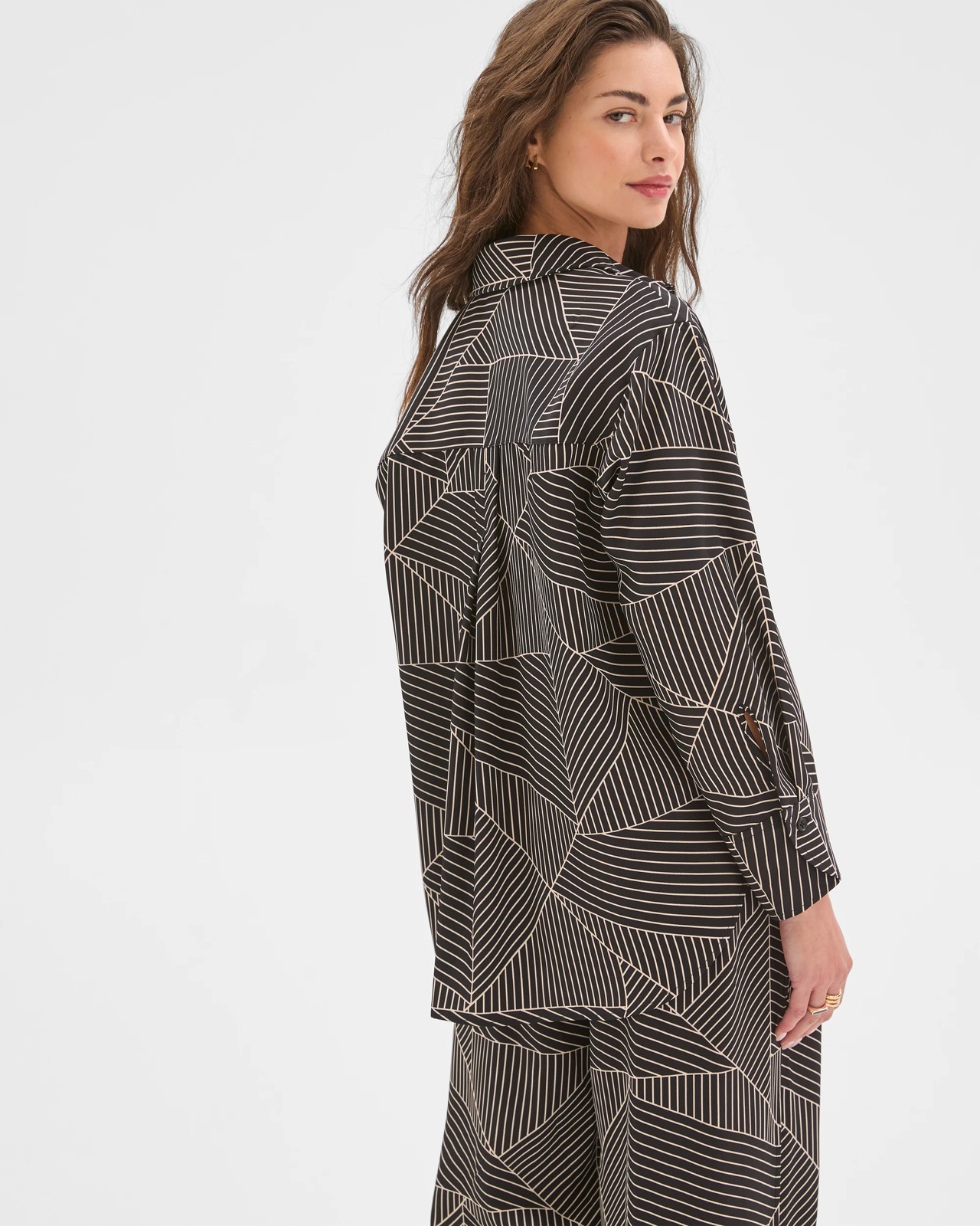 Petites Concealed Placket Shirt 5 of 5