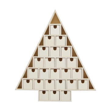 Christmas Craft DIY Wooden Advent Calendar - Anko