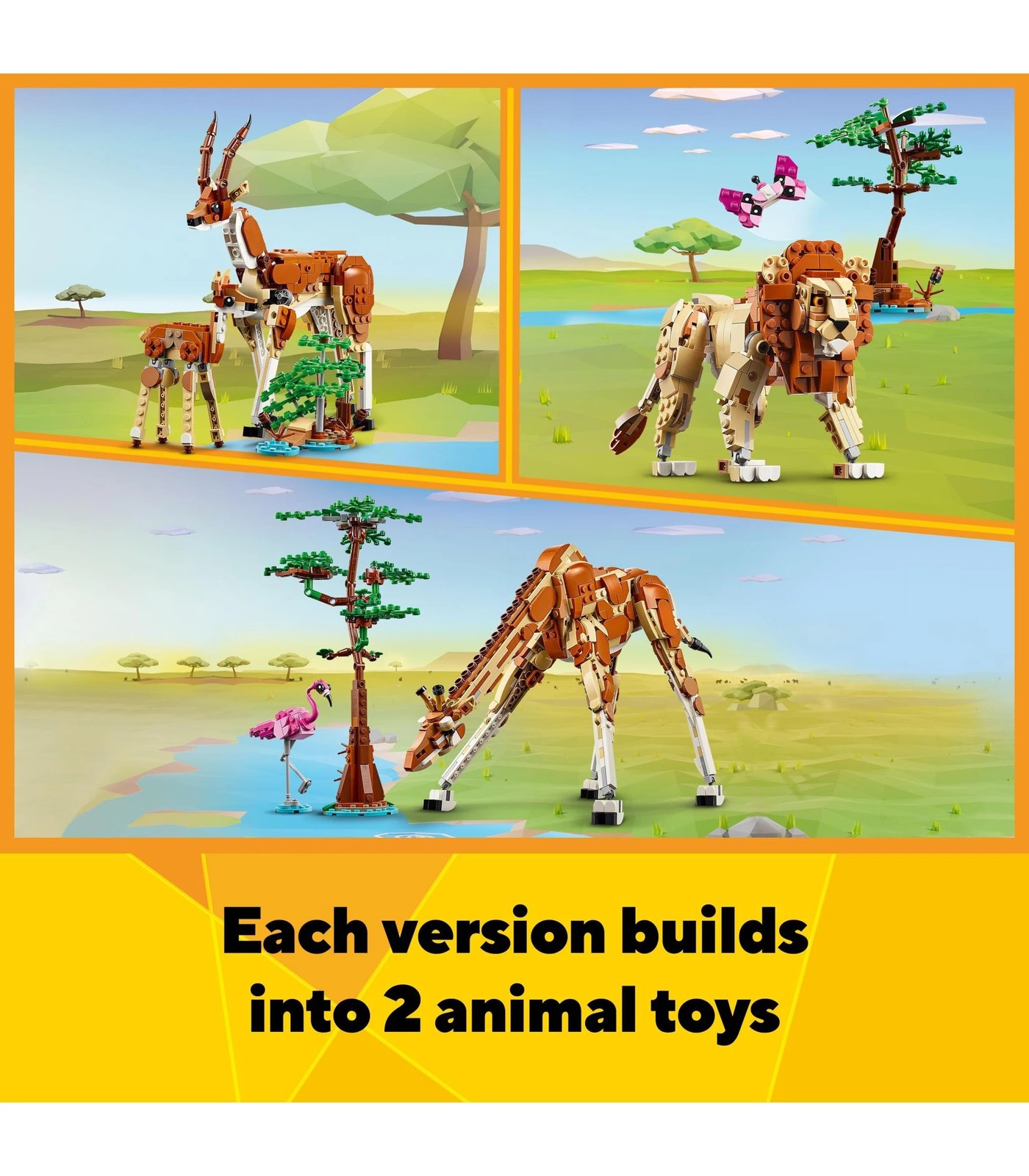 LEGO® Creator Wild Safari Animals 31150 | Target Australia