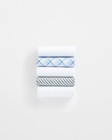 Mens 5 Pack Assorted Handkerchiefs