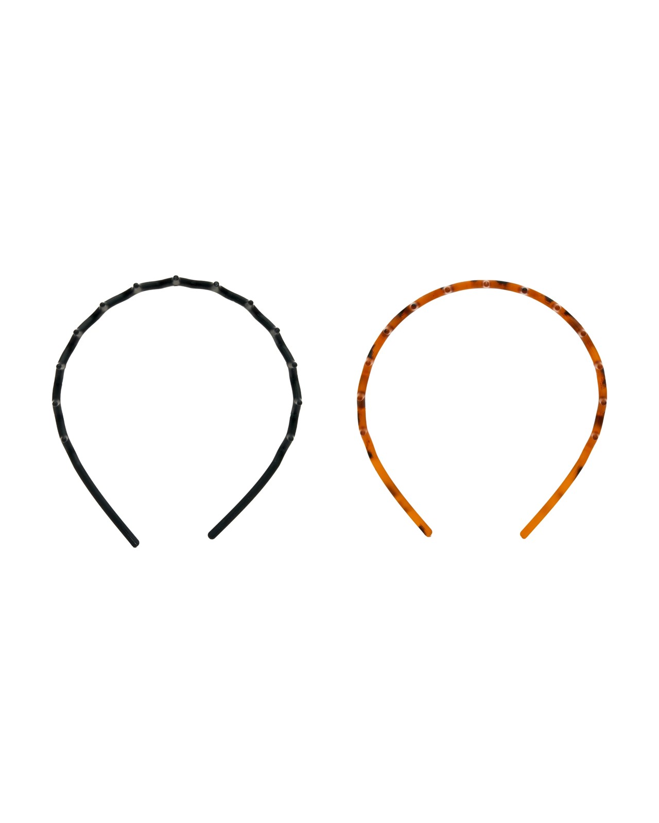 OXX Haircare 2 Pack Twist Headband - Black and Tort 3 of 4