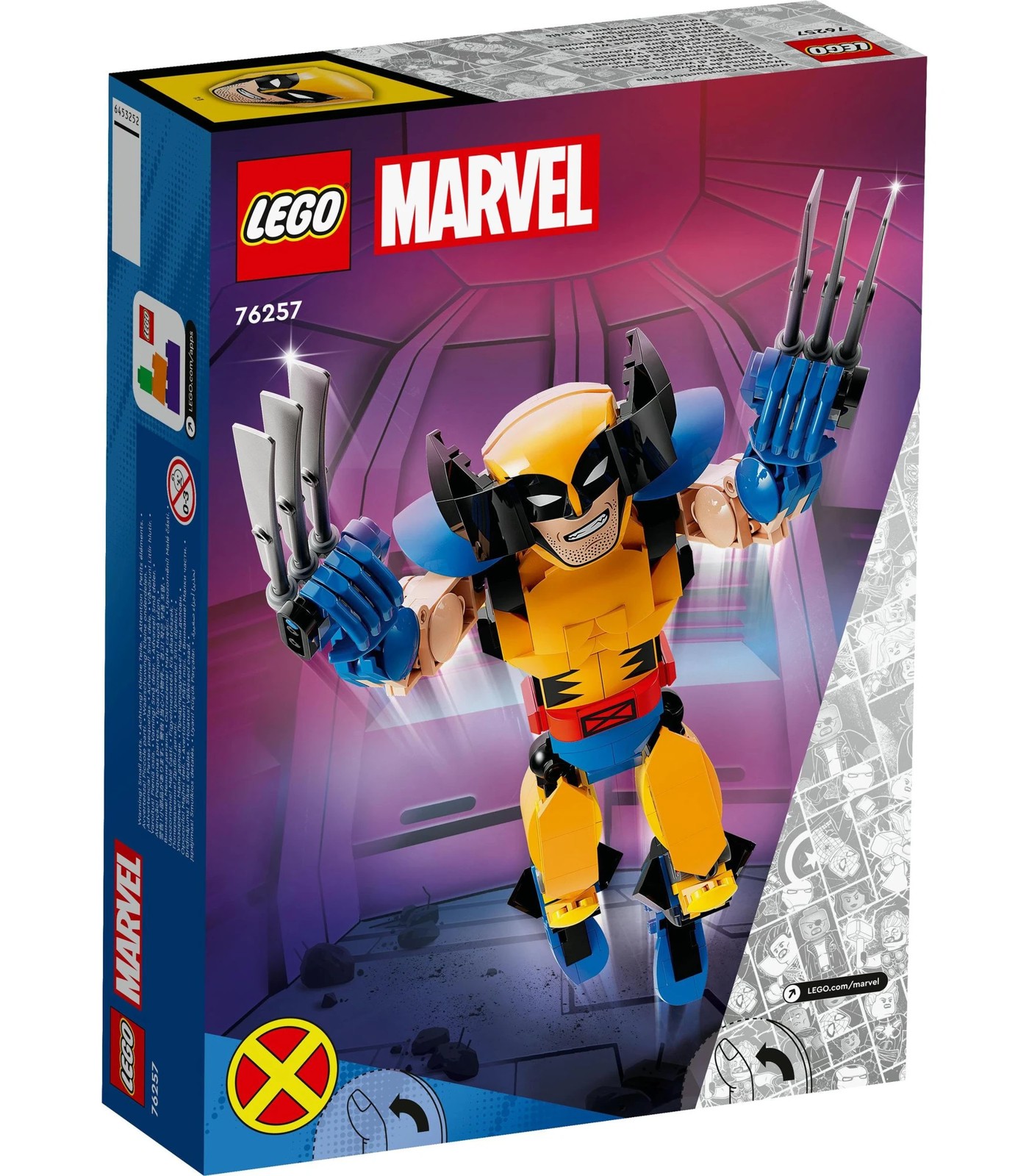 Lego Marvel Wolverine Construction Figure Playset 76257 : Target