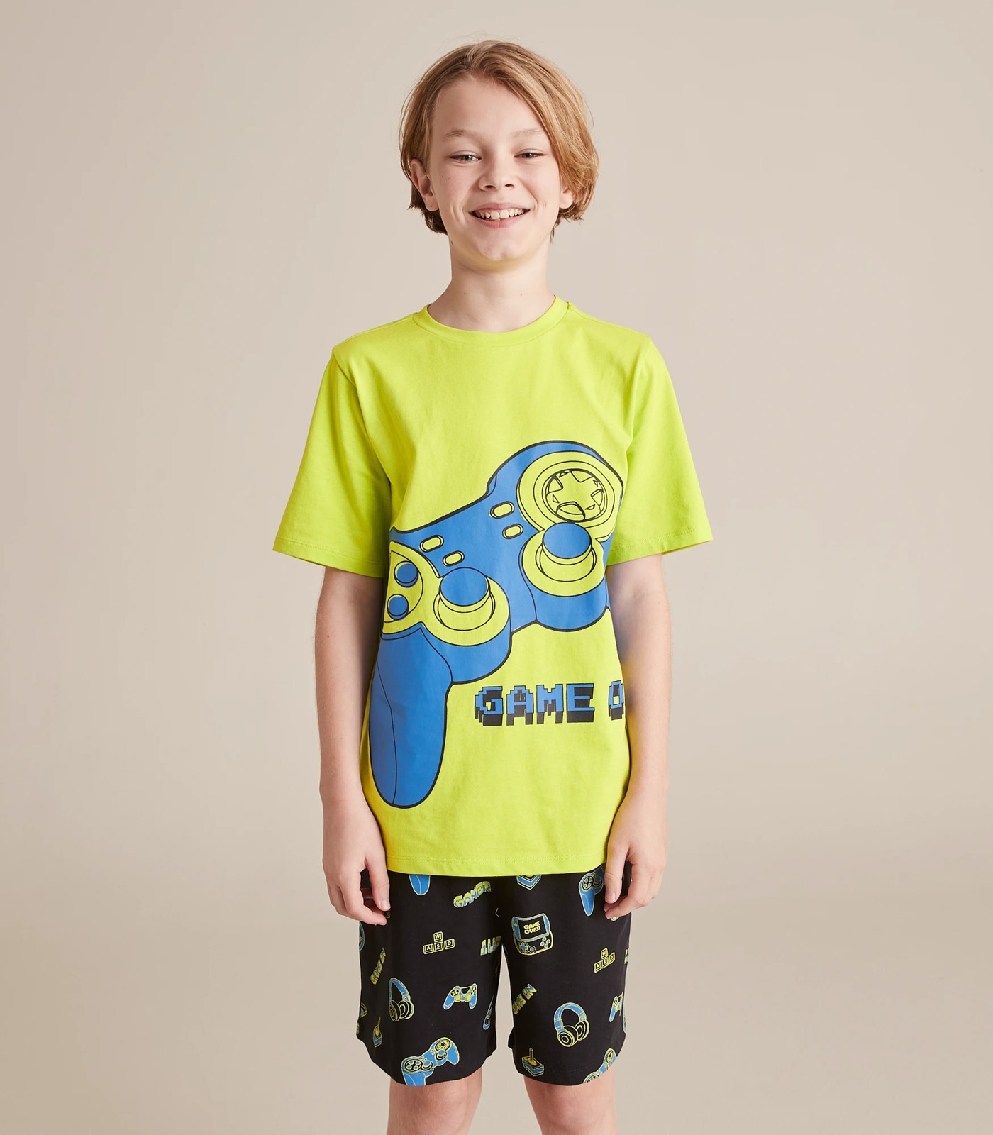 Game On Cotton Pyjama Set 4 of 6