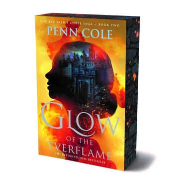 The Kindred’s Curse Saga: Glow of the Everflame by Penn Cole - Book 2