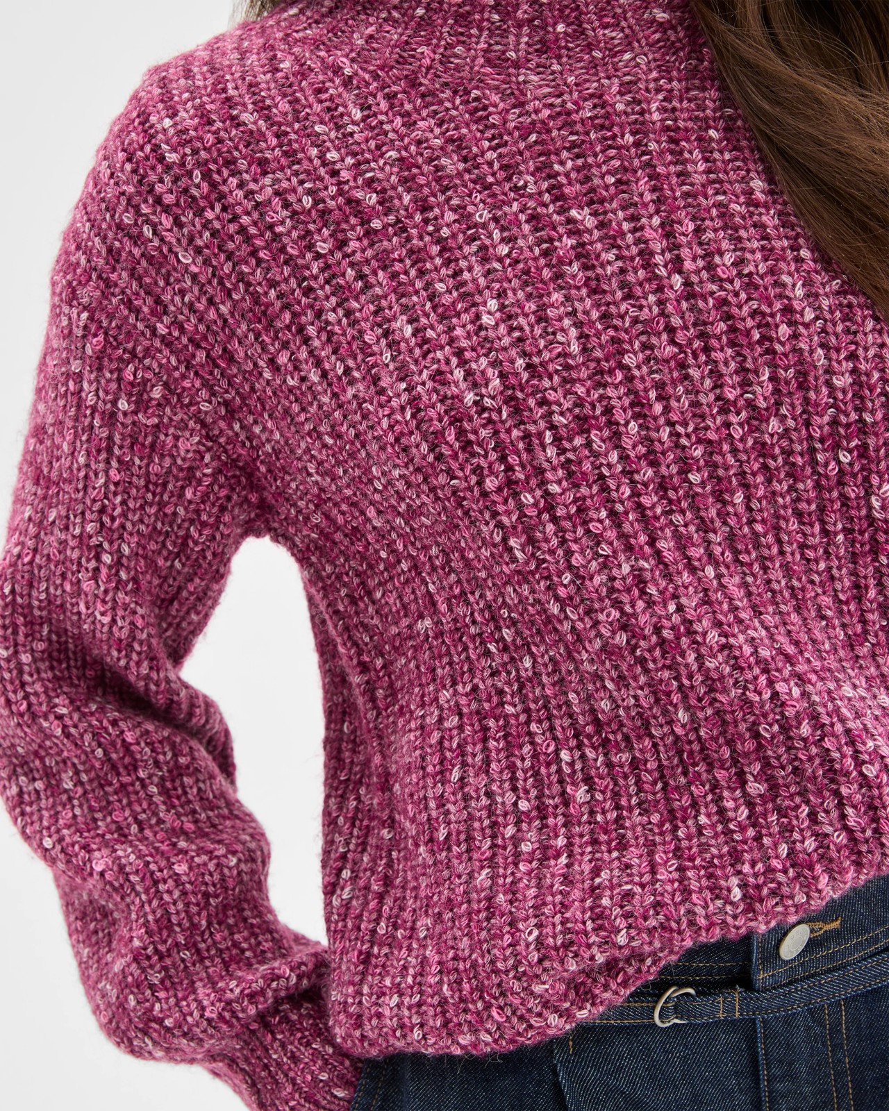 Petites Twist Yarn High Neck Jumper 6 of 6