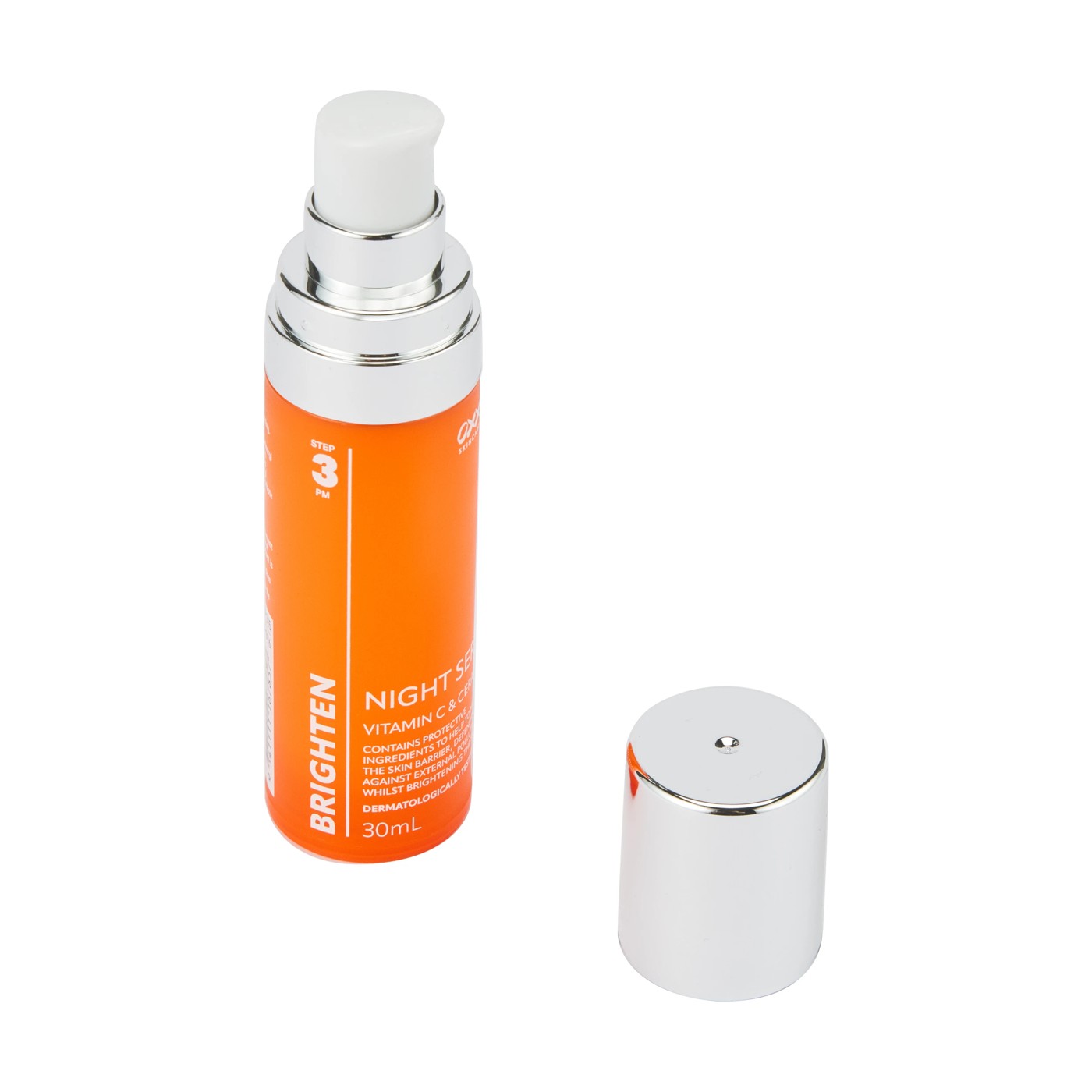 Step 3 PM Brighten Night Serum 30ml, Vitamin C and Ceramide - OXX Skincare 2 of 4