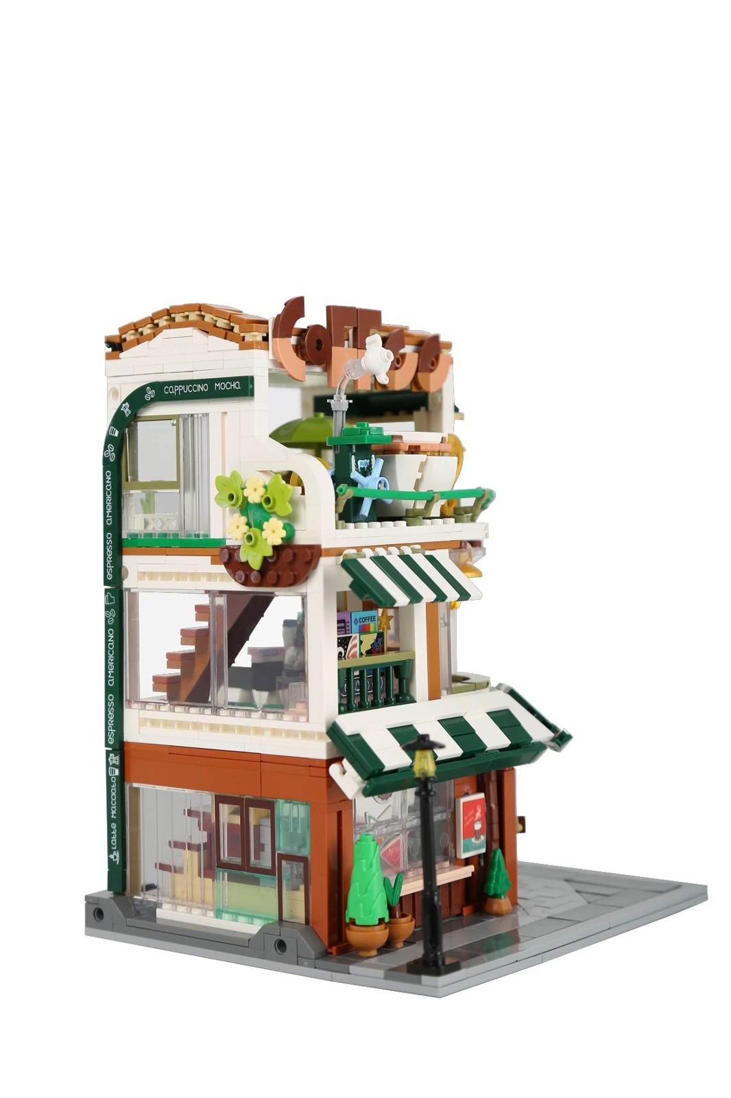 Anko 1075 Piece Mini Blocks Building Series: Coffee Shop 2 of 5