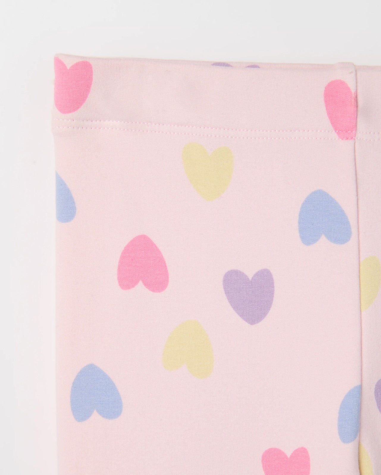 Australian Cotton Toasti Leggings - Heart AOP Multi 2 of 2