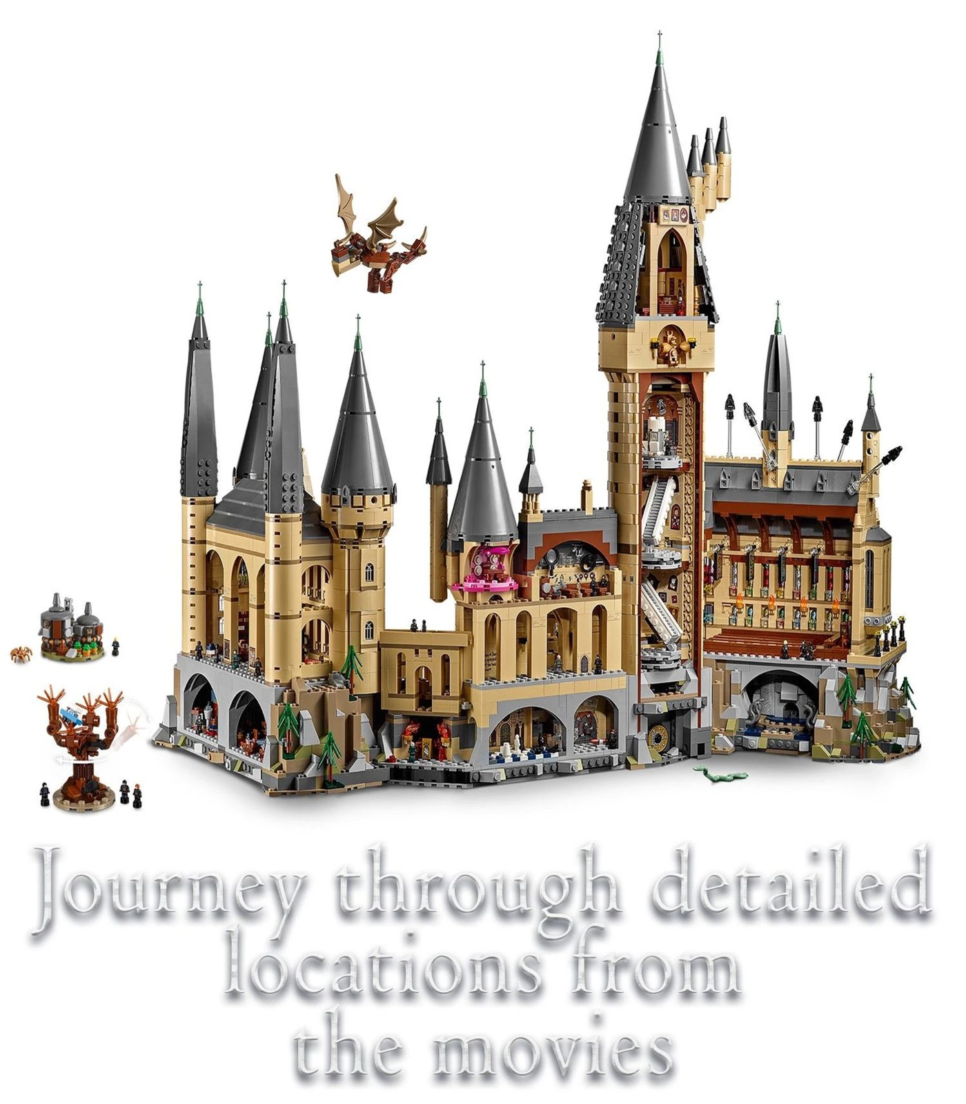 LEGO Harry Potter Hogwarts Castle 71043 Castle Model Building Kit