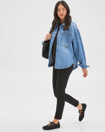 Jersey Twill Leggings