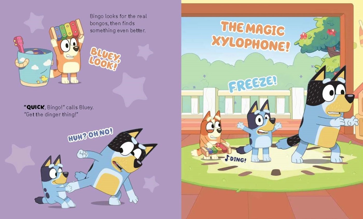 Bluey: Magic Xylophone - A Little Golden Book 2 of 4