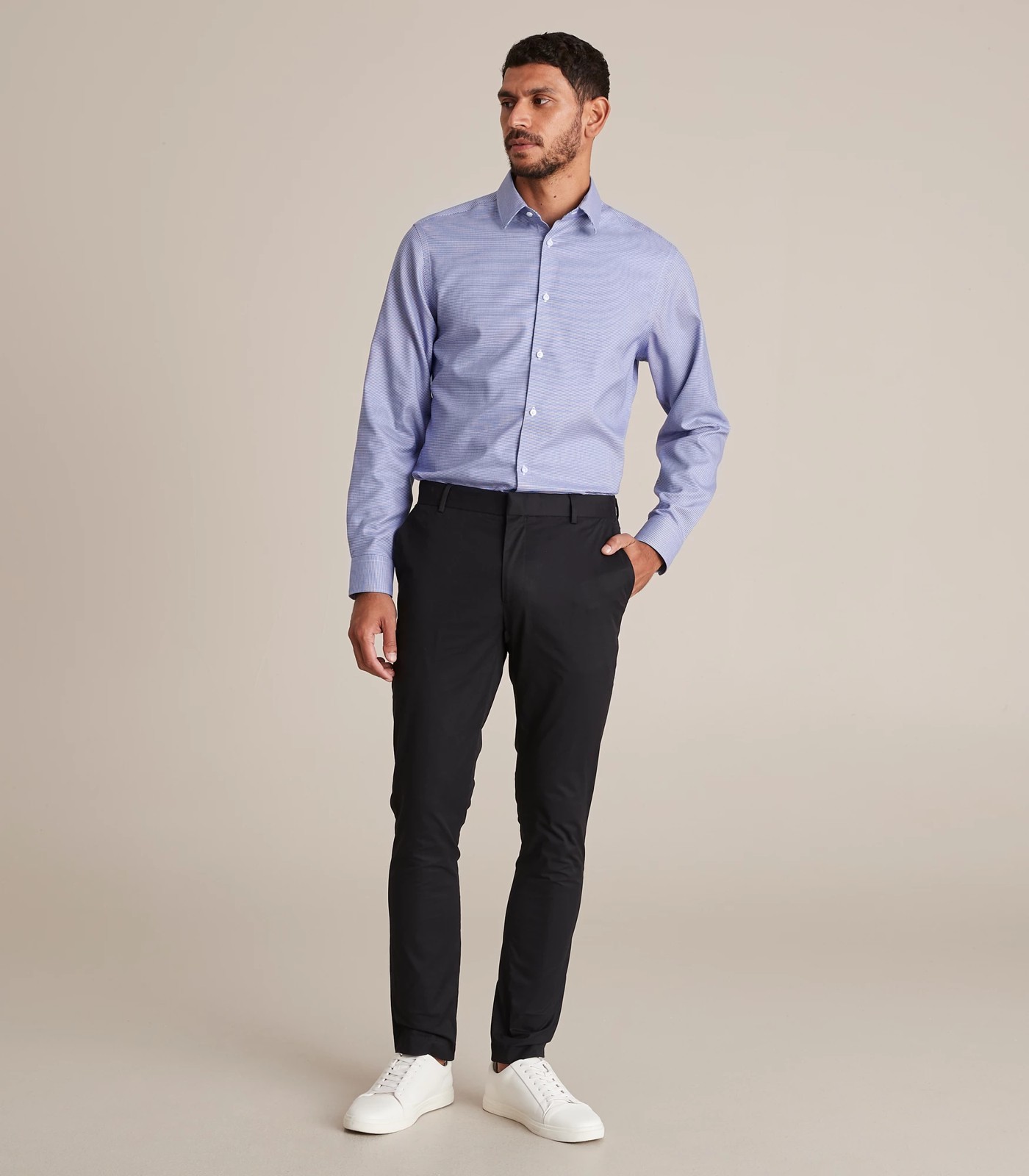 Preview Easy Iron Houndstooth Business Shirt | Target Australia