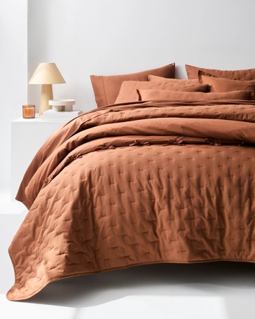 Laynie Linen/Cotton Coverlet Set