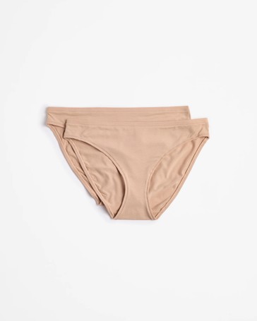 2 Pack Bamboo Bikini Briefs