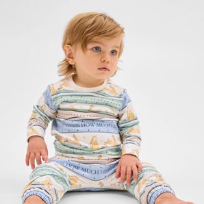 Family Matching Easter Baby Pyjama Set - Guess How Much I Love You