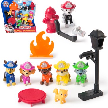 Paw Patrol Fire Rescue Figure Story Pack