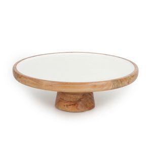 Acacia Wood Serve Stand - Anko product image