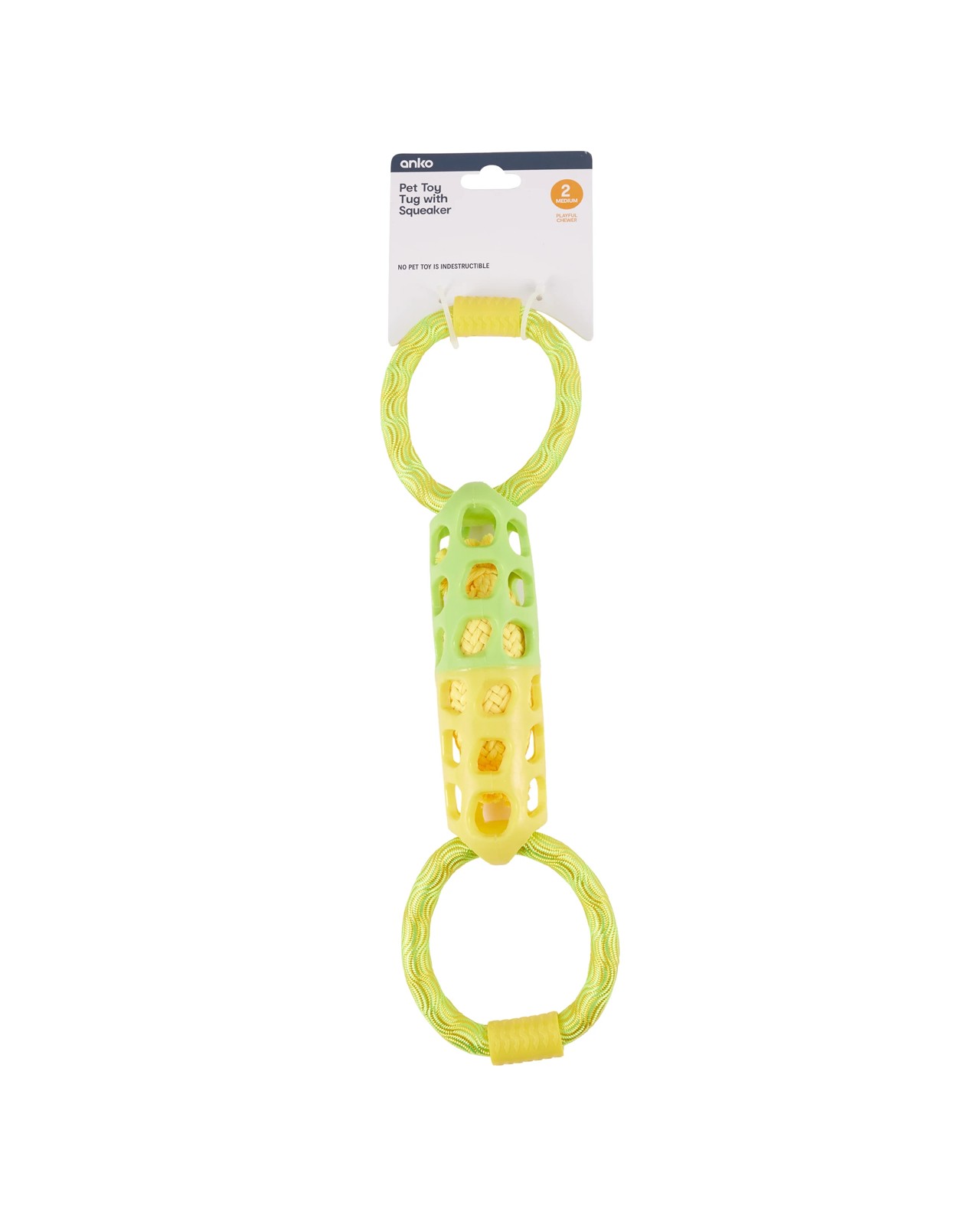 Pet Toy Tug with Squeaker - Anko 4 of 4