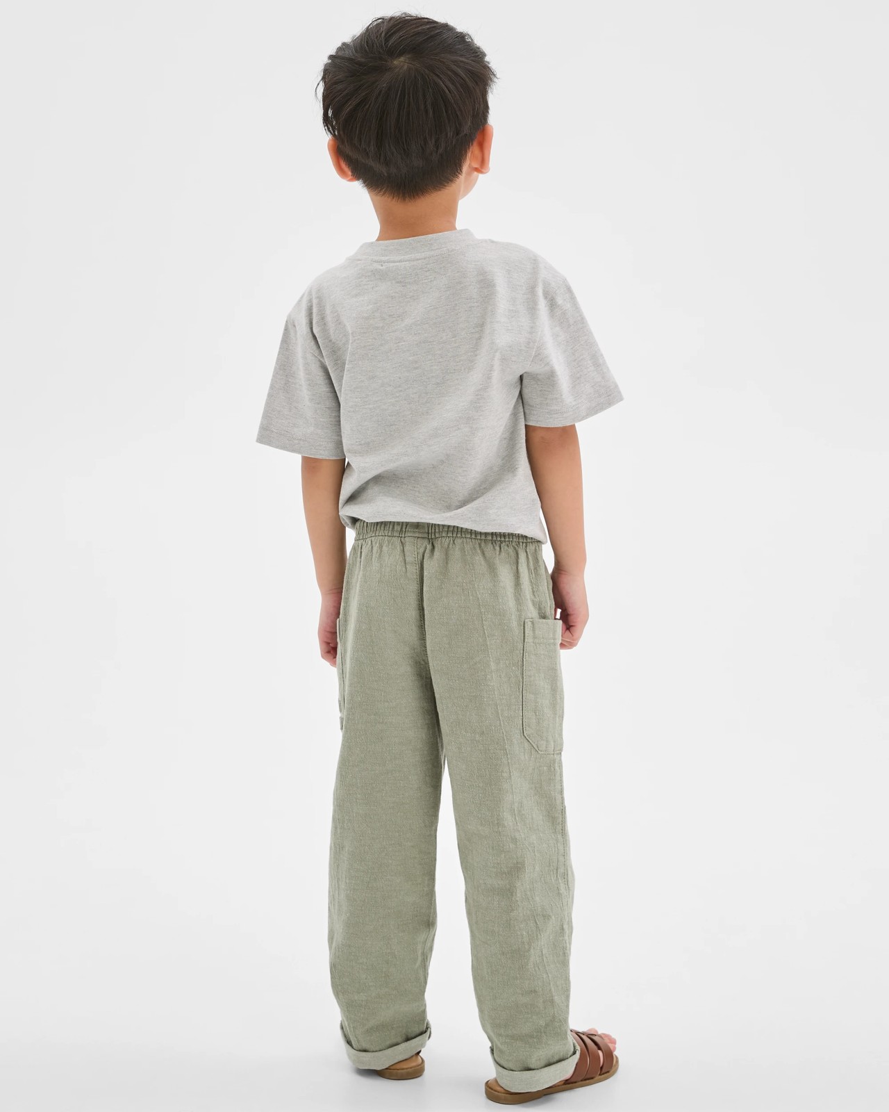 Pull On Lightweight Pants - Khaki 4 of 6
