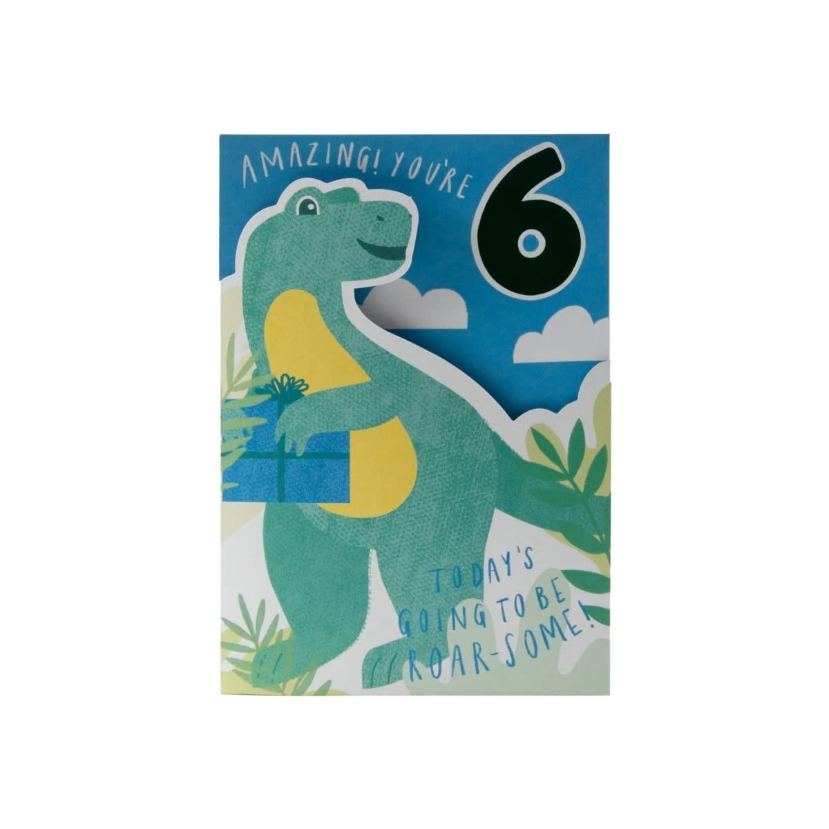 Connections from Hallmark 6th Birthday Card - Roarsome Dinosaur 3 of 3