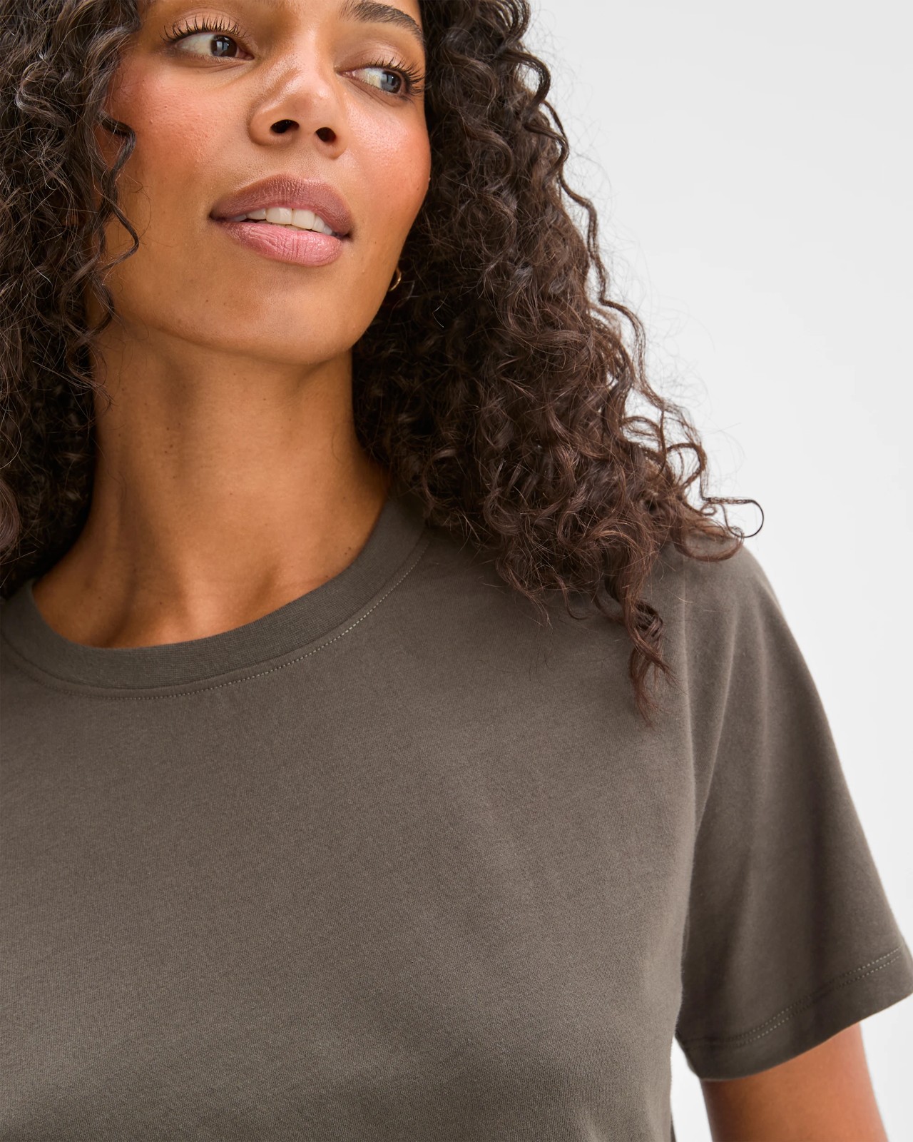 Australian Cotton Classic T-Shirt - Oregano 4 of 6