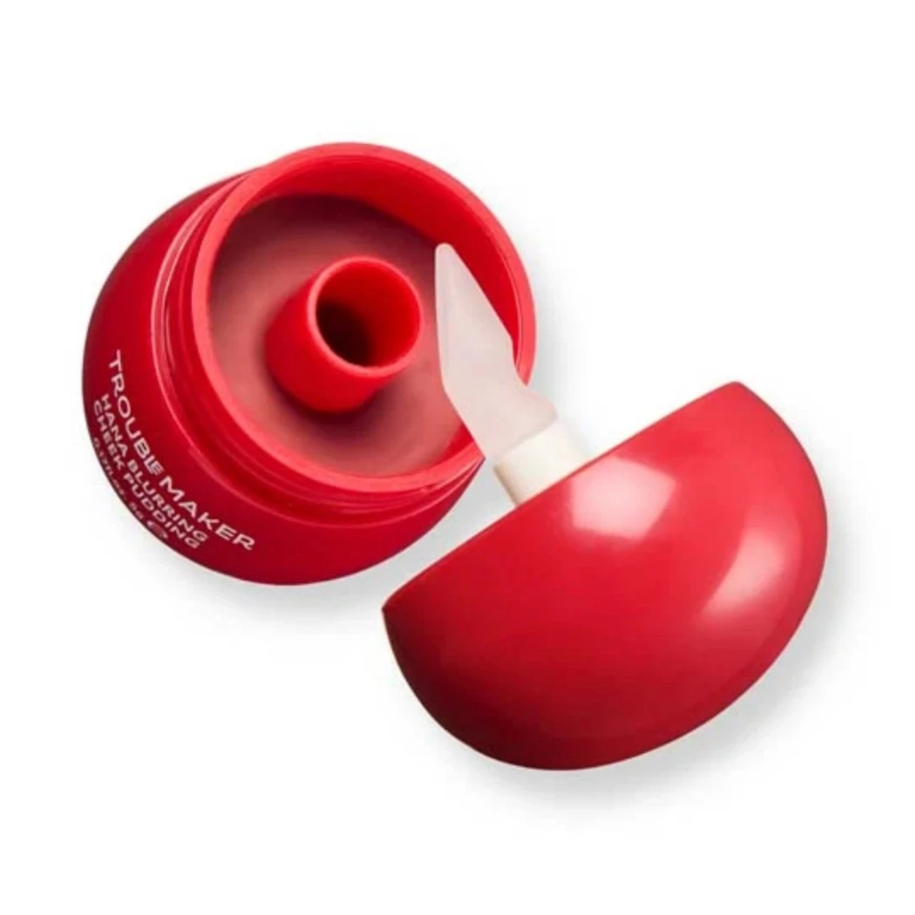 Trouble Maker Little Pudding Blurring Lip + Cheek Mousse - Mimi Rose Pink 3 of 3