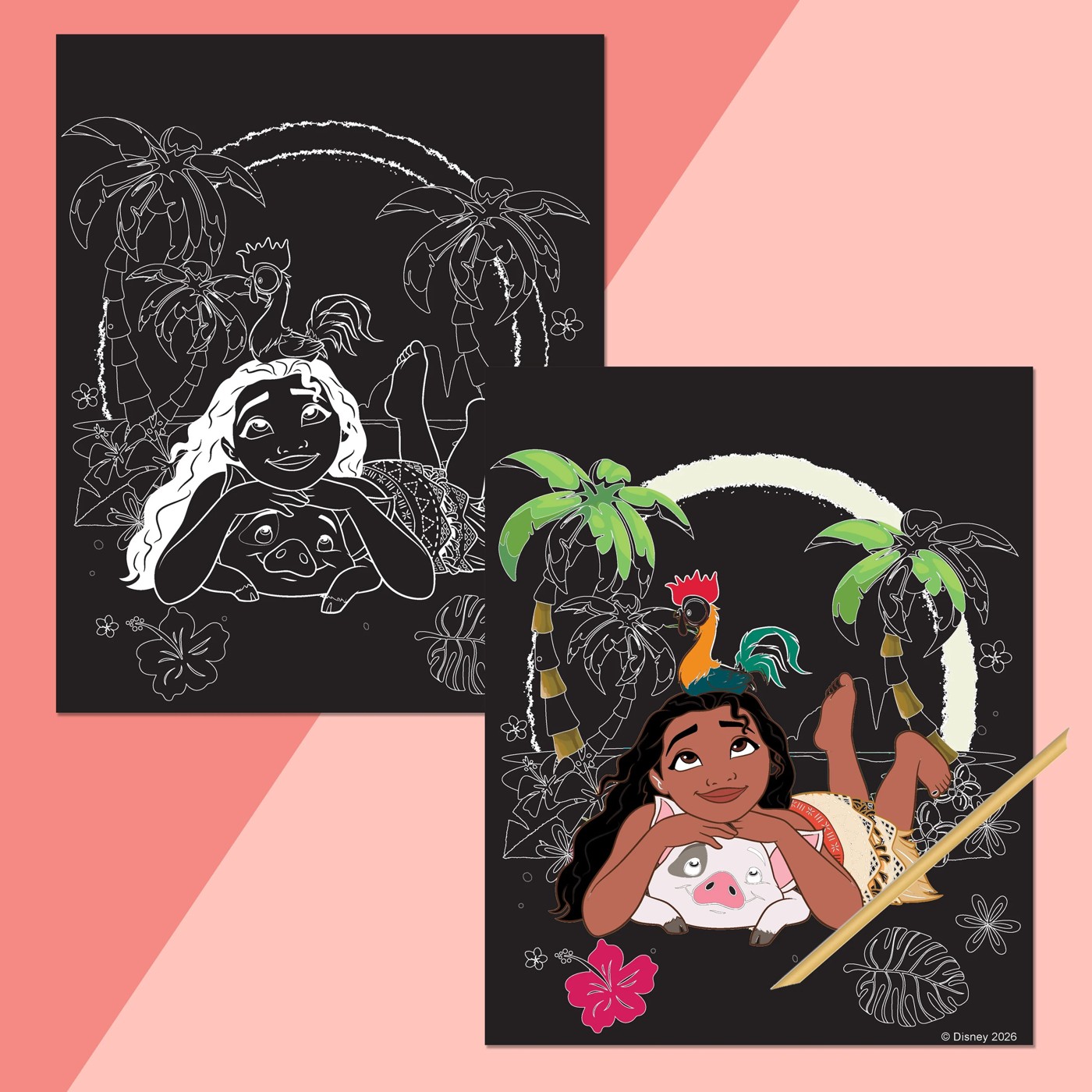 Scratch Surprise: Disney Moana - Book 3 of 5