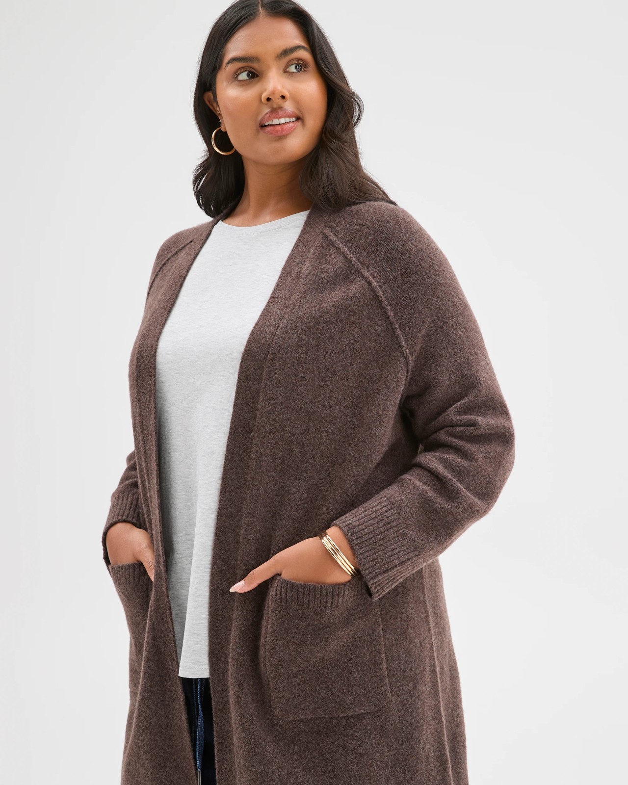 Plus Size Lofty Edge To Edge Cardigan 3 of 5