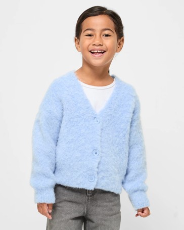 Brushed Knit Cardigan