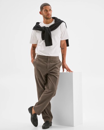 Brushed Relaxed Pants