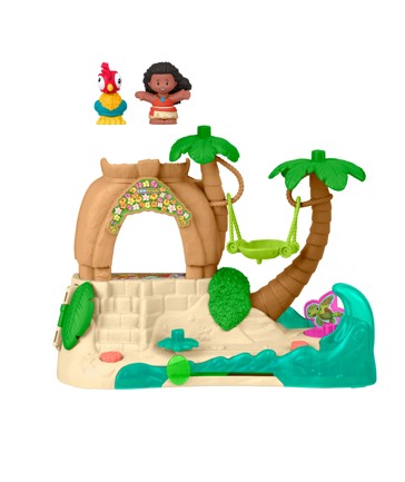 Mattel Fisher-Price Little People Disney Princess Moana Adventure Village Playset