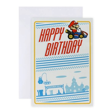Hallmark Nintendo Mario Kart Interactive Birthday Card - 1st Place Awesomeness