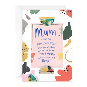 Hallmark Mother's Day Card - Colourful Abstract