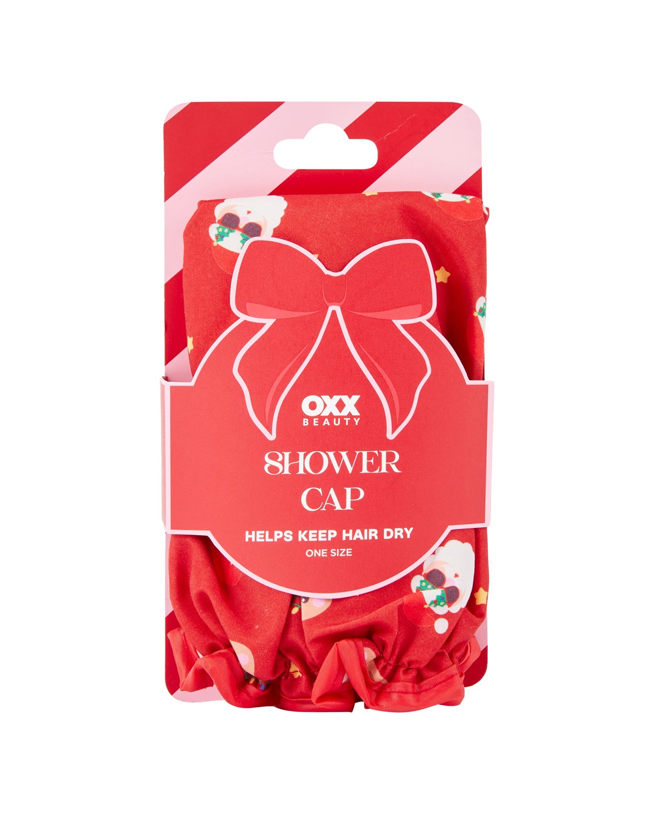 OXX Beauty Shower Cap, Santa and Reindeer 4 of 4