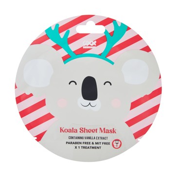 Koala Sheet Mask, Vanilla Extract - OXX Skincare