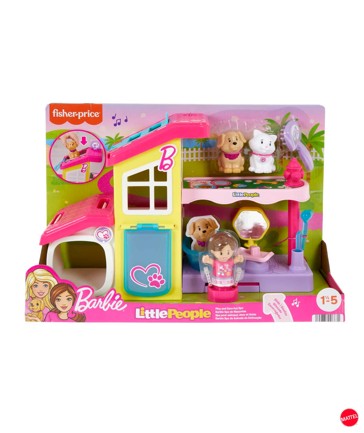 Fisher-Price Little People Barbie Play and Care Pet Spa Musical Toddler Playset