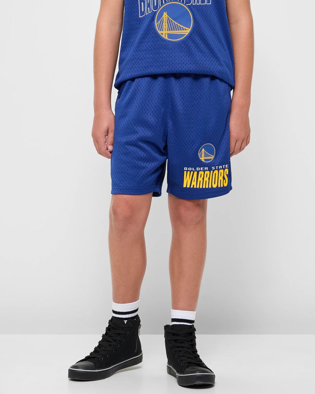 NBA Team Mesh Basketball Shorts Golden State Warriors Blue Target Australia