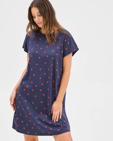 Australian Cotton Womens T-Shirt Nightie