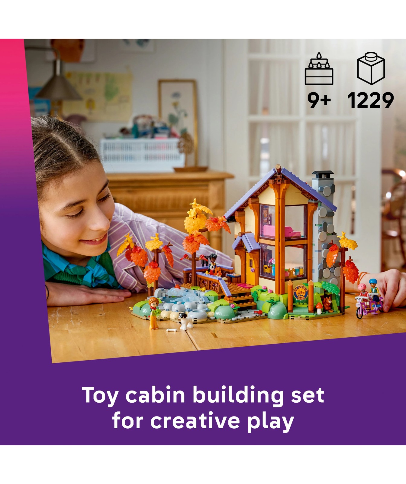 LEGO® Friends Cosy Autumn Forest Cabin 42705 2 of 6