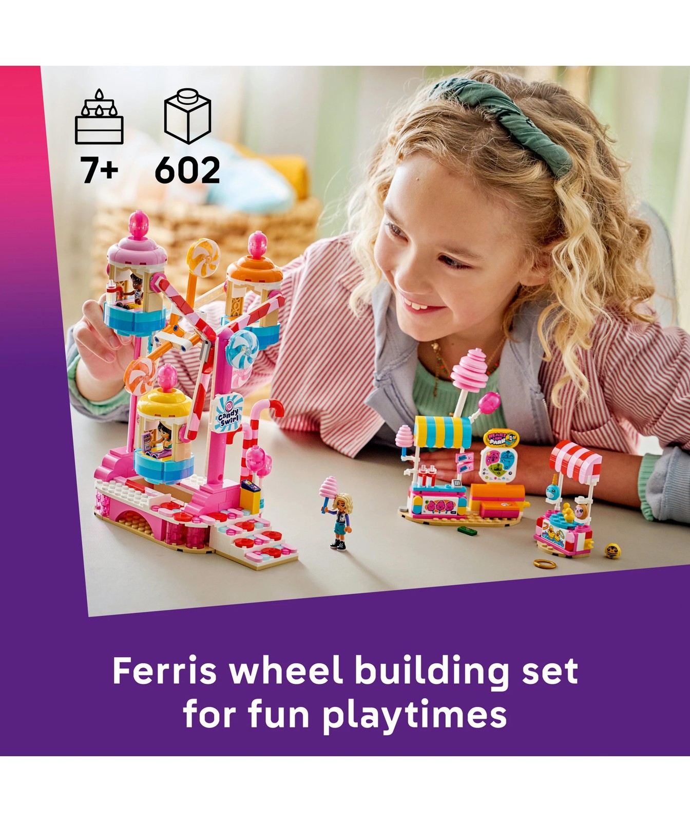 LEGO® Friends Candy & Cupcake Ferris Wheel 42700 2 of 5