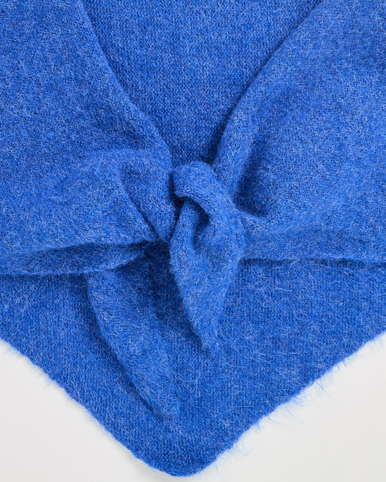 Triangle Wrap Scarf - Cobalt 2 of 2