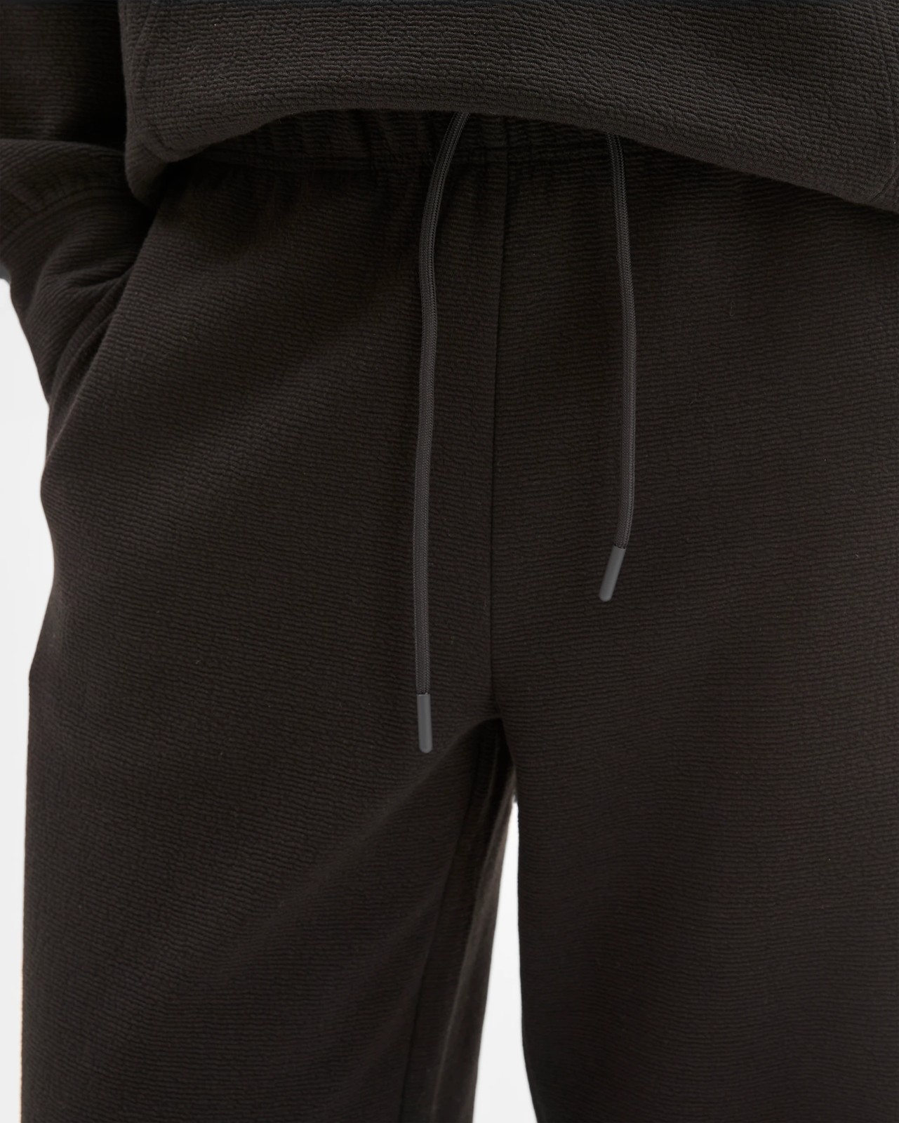 Active Australian Cotton Blend Crinkle Relaxed Pants - Black 5 of 6