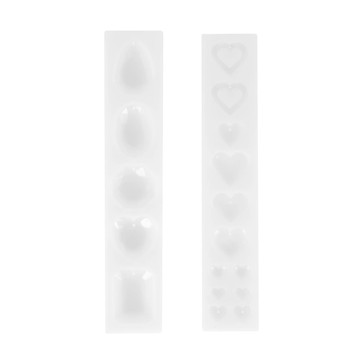 Resin Gemstone Silicone Moulds, 2 Pack - Anko