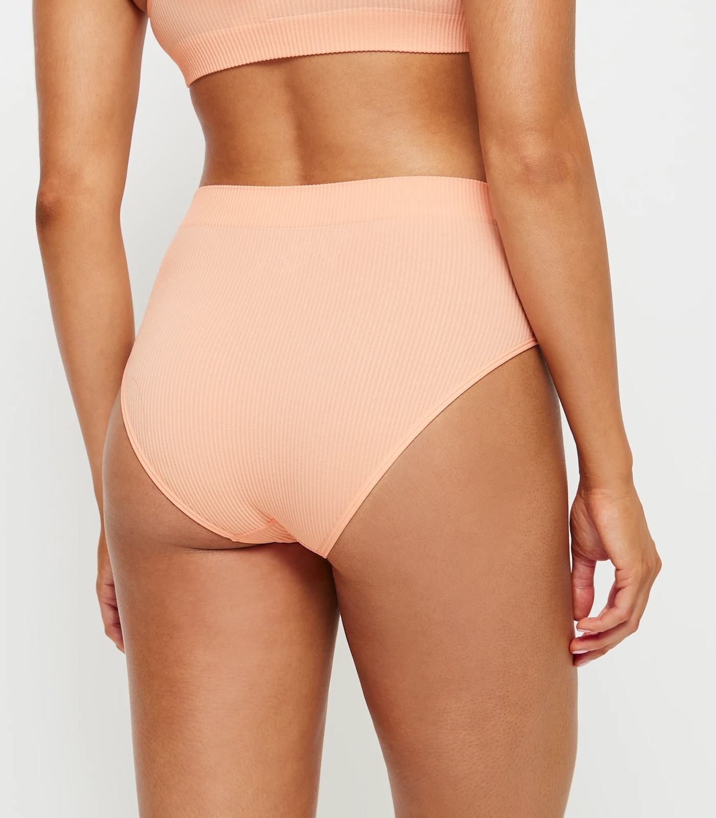Ribbed Seamfree Super High Waisted Bikini Briefs - Lily Loves 4 of 4