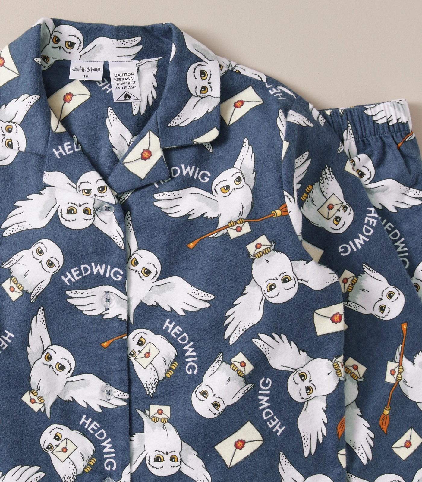 Harry Potter Cotton Flannelette Pyjama Set Target Australia