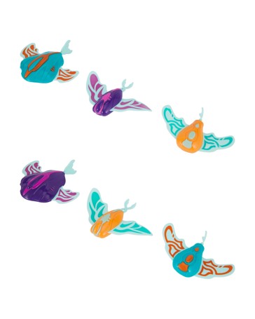 Anko 3 Pack Pool Glider Stingrays - Assorted