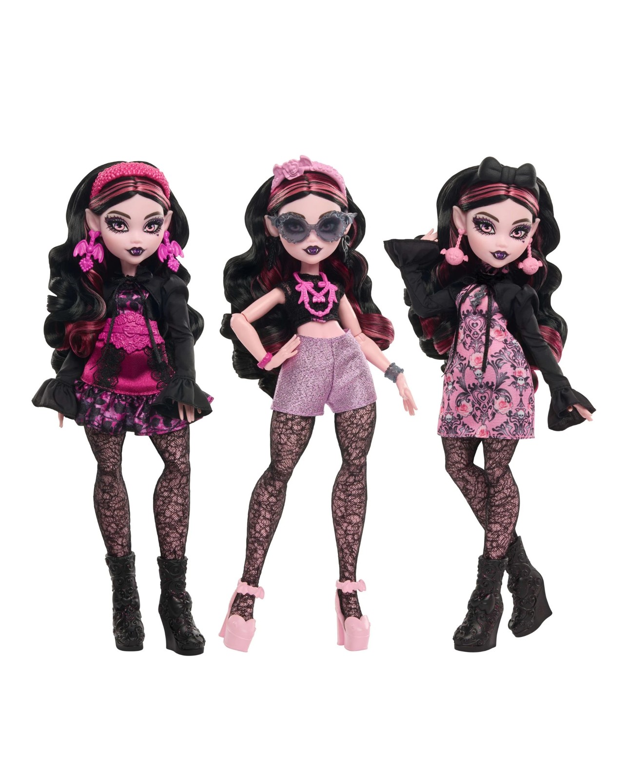 42 Piece ?Monster High Skulltimate Secrets Draculaura Doll and Accessories Set 5 of 5