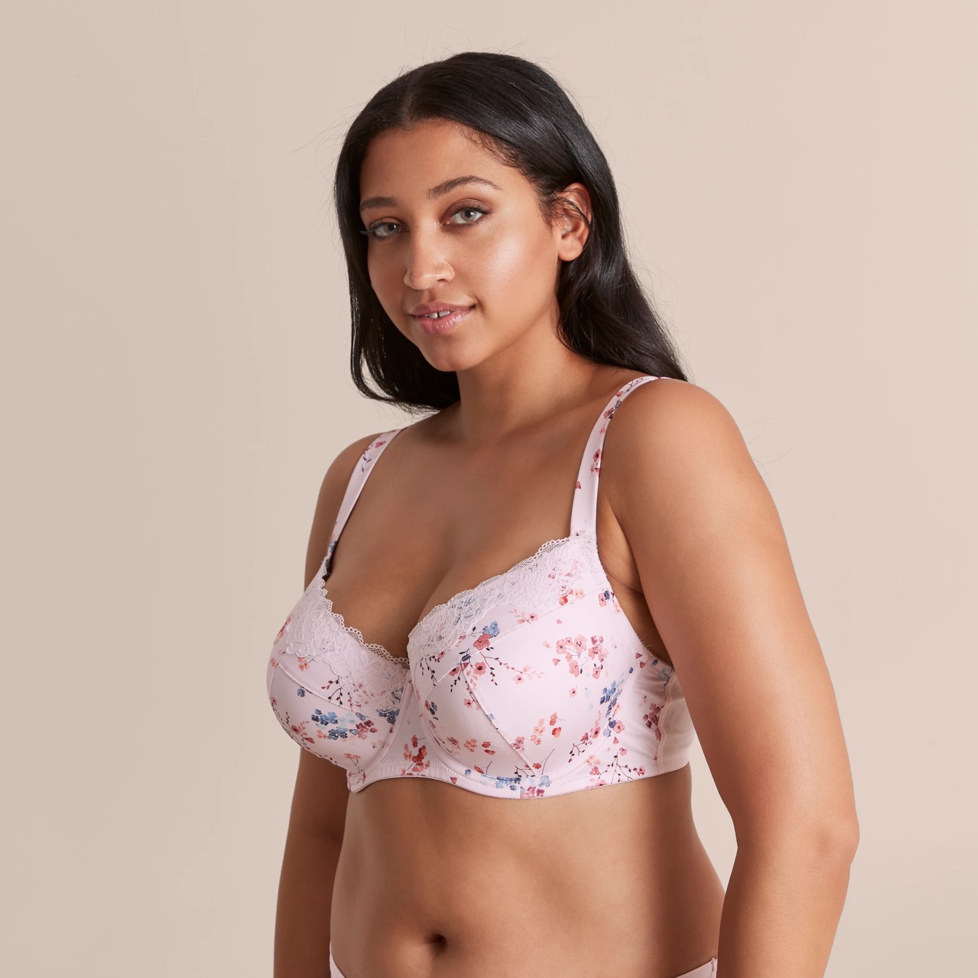 Preview Fuller Figure Printed Balconette Bra; Style: X91082P 6 of 6