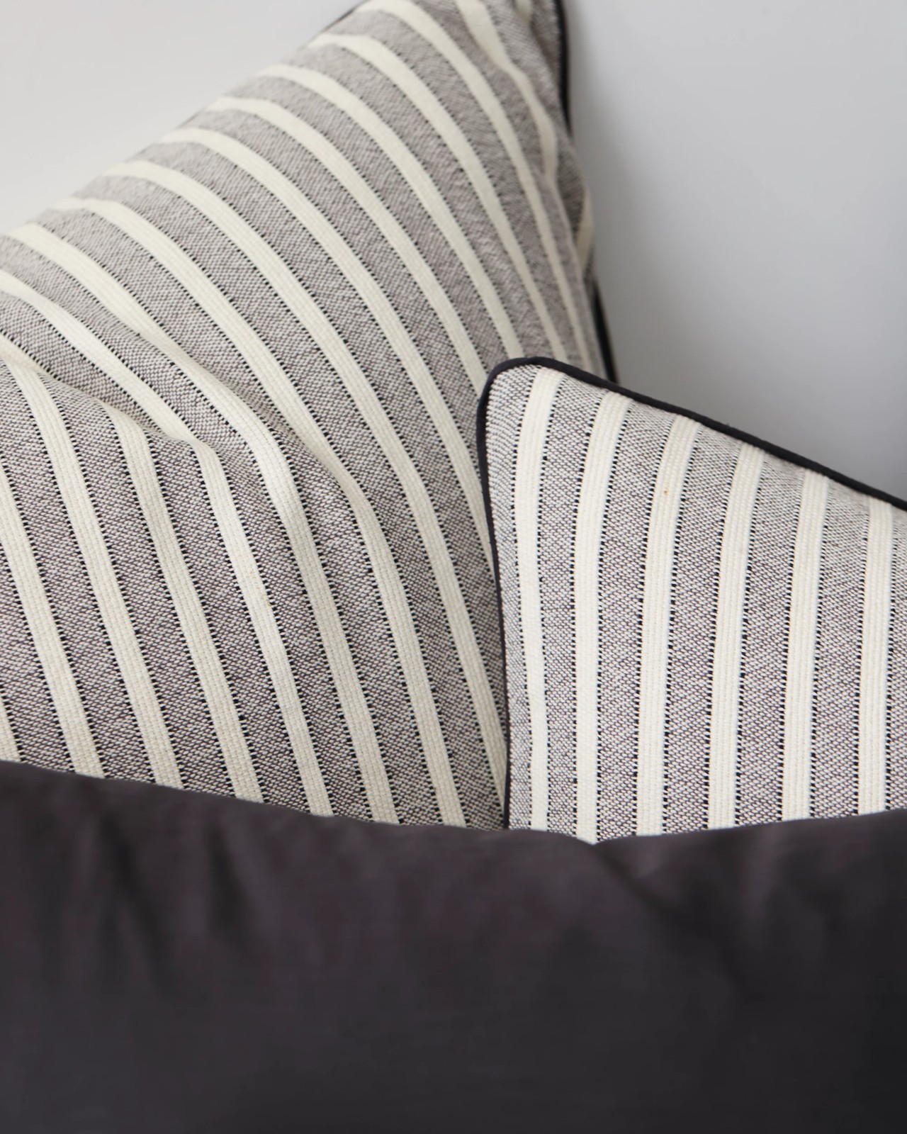 Ryan Textured Stripe Cotton Quilt Cover Set 5 of 6
