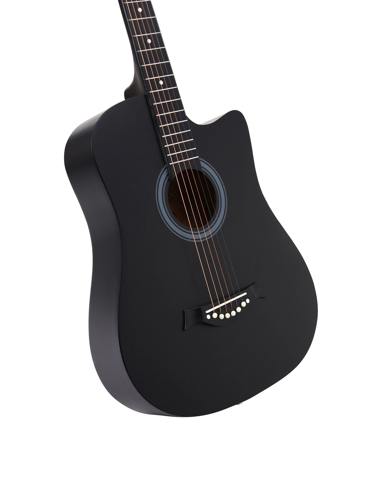Anko 96cm Acoustic Guitar - Black 3 of 5
